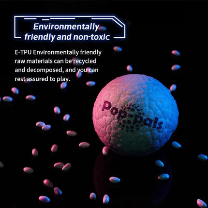 Durable High Elastic Bouncy Dog Toy Ball Lightweight Fetch Play Ball for Pets