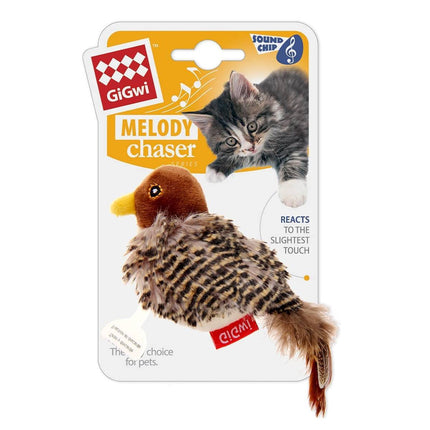 Bird Shape Cat Squeaky Sound Toy Hunting Play Fun For Indoor Play Kitty Kitten
