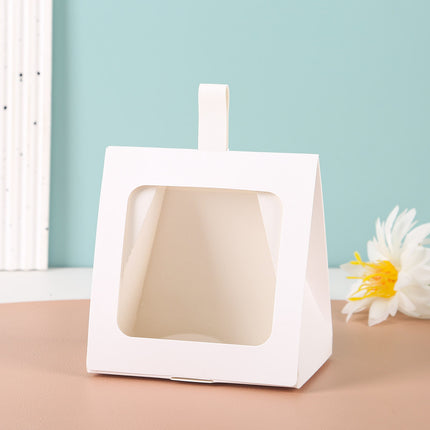 30PCS Tote Candy Gift Boxes 2 Size Clear Window for Candy Gift Packaging Use AU