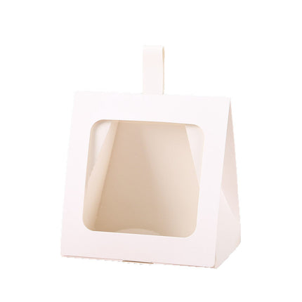 30PCS Tote Candy Gift Boxes 2 Size Clear Window for Candy Gift Packaging Use AU