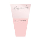 2Packs Kraft Paper Gift Bags Aesthetic Durable for Holiday Flower Gift Packaging