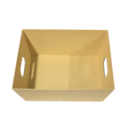 10pcs Trapezoidal Gift Boxes Open Top Beige Set for Candy Snacks Packaging