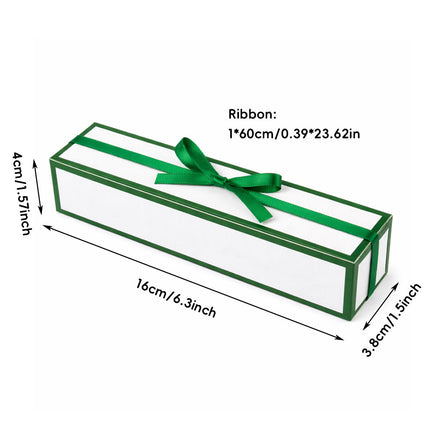 20pc Bow Ribbon Rectangle Treat Valentine Chocolate Gift Packaging Set Box Kit