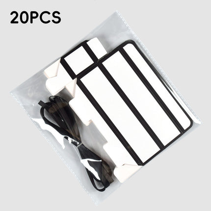20pc Bow Ribbon Rectangle Treat Valentine Chocolate Gift Packaging Set Box Kit