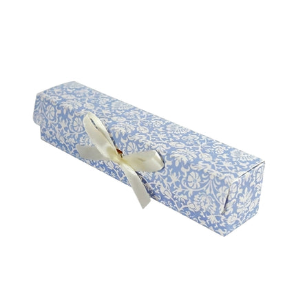 20PCS Rectangular Bow Chocolate Box Long Candy Boxes for Birthday Wedding