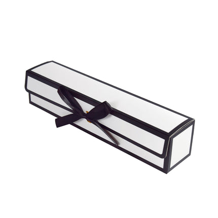 20PCS Rectangular Bow Chocolate Box Long Candy Boxes for Birthday Wedding