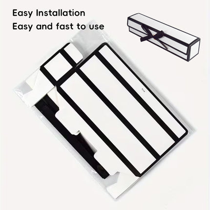 20PCS Rectangular Bow Chocolate Box Long Candy Boxes for Birthday Wedding