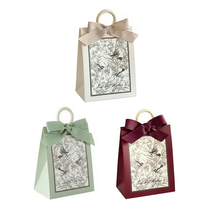 50PCS Gift Bags 3 Colours Aesthetic French Forest Theme Party Packing Bags