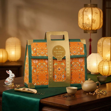 Mid Autumn Moon Cake Gift Box Sets 5 Pack 3 Colours