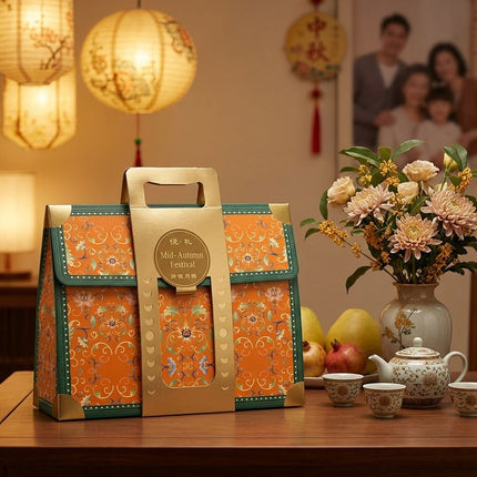 Mid Autumn Moon Cake Gift Box Sets 5 Pack 3 Colours