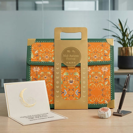 Mid Autumn Moon Cake Gift Box Sets 5 Pack 3 Colours