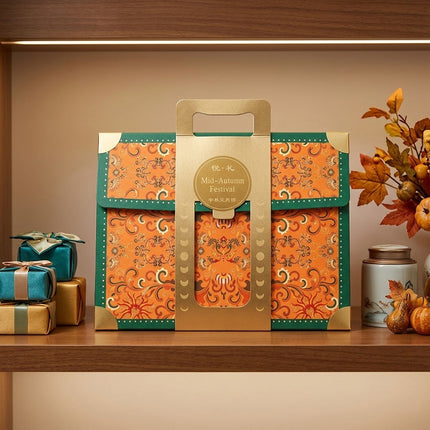 Mid Autumn Moon Cake Gift Box Sets 5 Pack 3 Colours