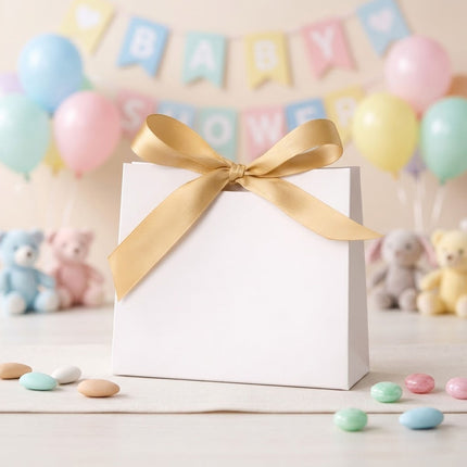 Ribbon Candy Favour Boxes 40 Pack 3 Colours