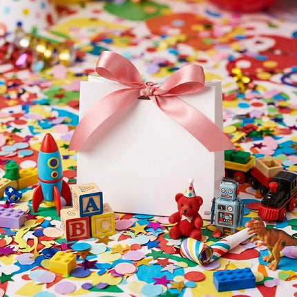 Ribbon Candy Favour Boxes 40 Pack 3 Colours