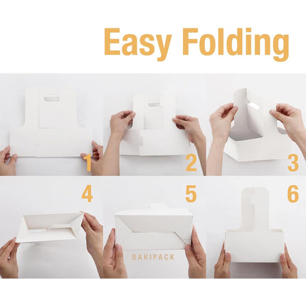 50PCS Handheld Double Cup Holder Sturdy Portable for Coffee Beverages Takeaway