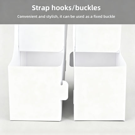 50PCS Handheld Double Cup Holder Sturdy Portable for Coffee Beverages Takeaway