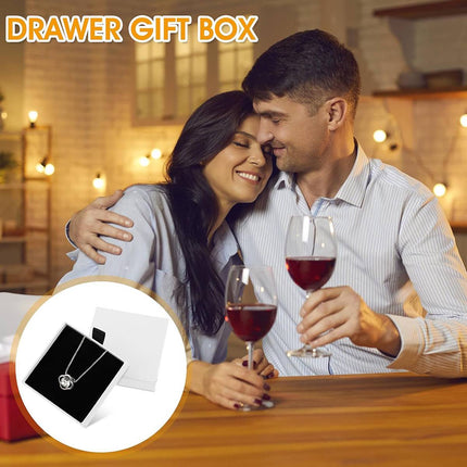 10Pcs Drawer Style Jewelry Organizer Box Ring Earring Necklace Storage Case