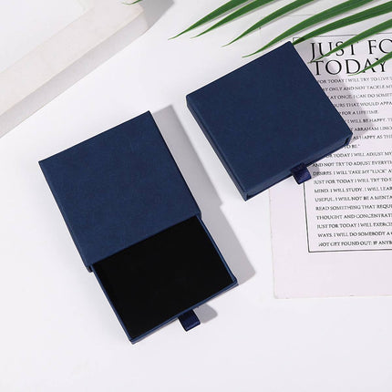 10Pcs Drawer Style Jewelry Organizer Box Ring Earring Necklace Storage Case