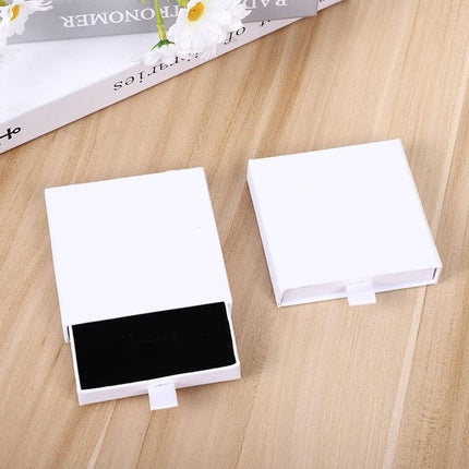 10Pcs Drawer Style Jewelry Organizer Box Ring Earring Necklace Storage Case