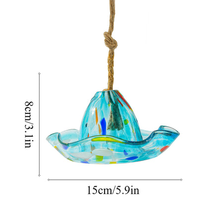 Plastic Bird Feeder Hanging Garden Decor for Outdoor Yard Patio