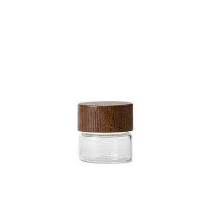 Mini Glass Storage Jars with Lids 6pcs Clear Bottles 3cm 3 5 7cm Option
