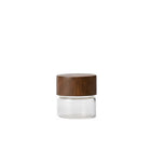 Mini Glass Storage Jars with Lids 6pcs Clear Bottles 3cm 3 5 7cm Option