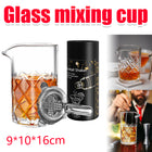 600ml Glass Crystal Cocktail Mixing Cup Bar Tools with Stainless Steel Stirrer