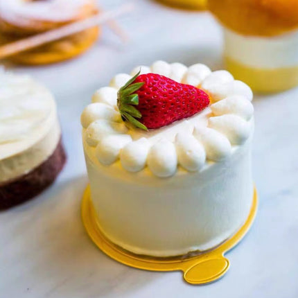 100pcs Mousse Cake Base Baking Paper Board Round Square Dessert Pad for Pastry