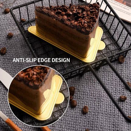 100pcs Mousse Cake Base Baking Paper Board Round Square Dessert Pad for Pastry