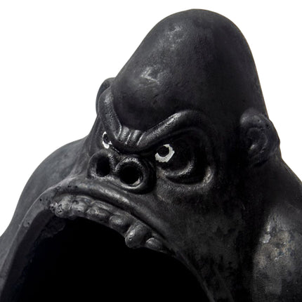 Gorilla Shelter Cave Aquarium Decor Fish Tank Landscape Ornament Shrimp Hiding