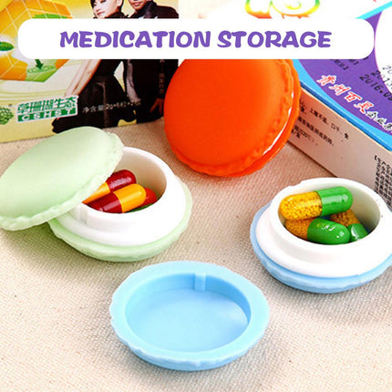 6PCS Macaron Jewelry Box Mini Storage Case Small Multi Functional Organizer