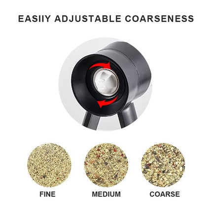 Pepper Grinder Household Single Handed Manual Grinder Adjustable Coarseness