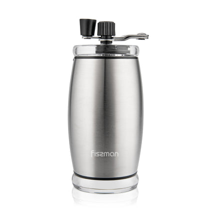 Manual Coffee Grinder Stainless Steel Hand Crank Bean Mill Portable Espresso Maker