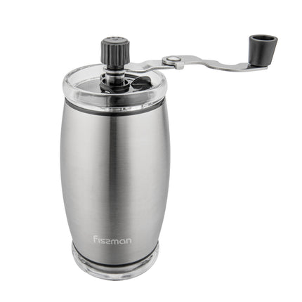 Manual Coffee Grinder Stainless Steel Hand Crank Bean Mill Portable Espresso Maker