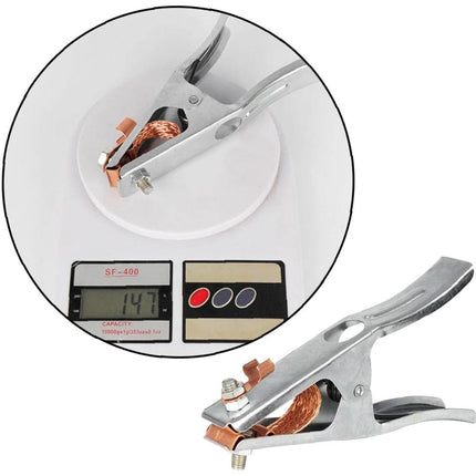 300A Welding Ground Earth Clamp Clip 3M Cable 10-25 Plug For MIG TIG ARC Welder