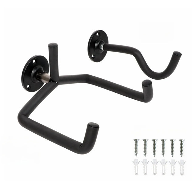 Wall Mounted Guitar Hanger Split Type for Guitar Studio Space Saving Secure Hold