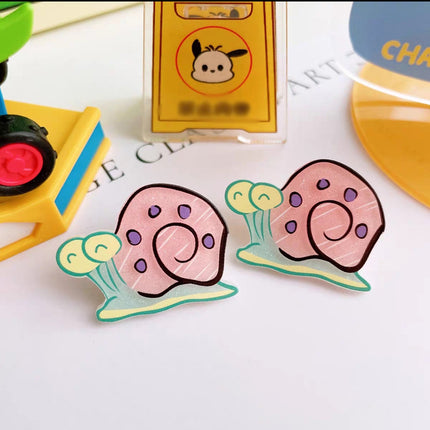Acrylic Duckbill Hair Clip Korean Style Cute Bow Barrette Pin Set