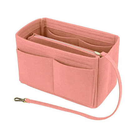 Felt Handbag Organizer Insert with Multiple Pockets for Tote and Purse