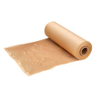 Honeycomb Kraft Paper Wrap Roll Brown Packaging Cushioning 30cm or 50cm