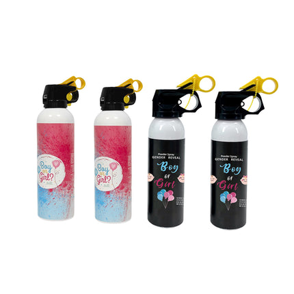 Gender Reveal Powder Blaster Blue Pink Spray Bottle Boy Girl Colour Powder Spray
