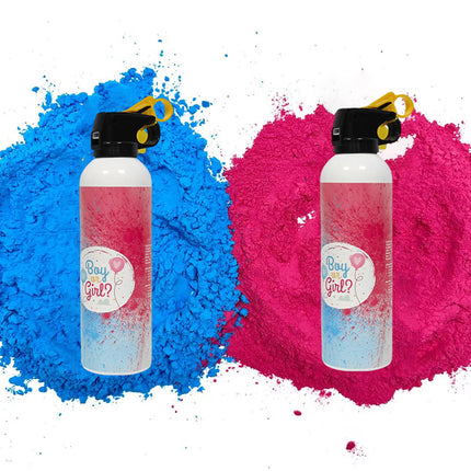 Gender Reveal Powder Blaster Blue Pink Spray Bottle Boy Girl Colour Powder Spray