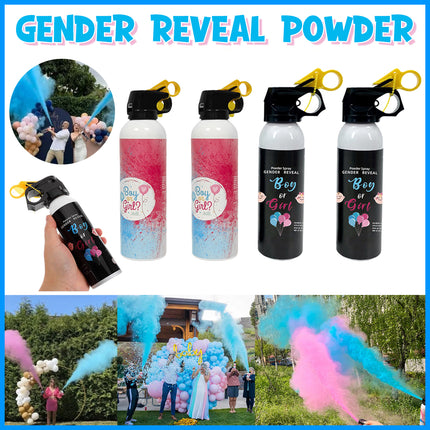 Gender Reveal Powder Blaster Blue Pink Spray Bottle Boy Girl Colour Powder Spray