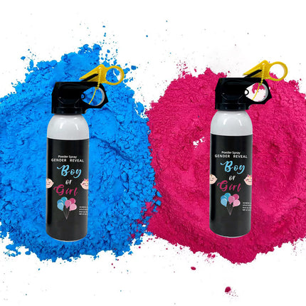 Gender Reveal Powder Blaster Blue Pink Spray Bottle Boy Girl Colour Powder Spray
