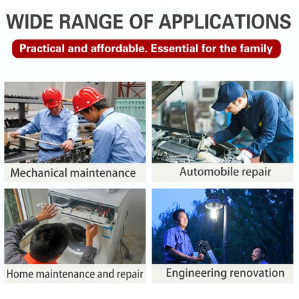 Stainless Steel Toolbox Plastic Storage Box Portable Car Hardware Organizer Case