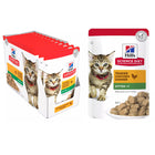 Hill  Science Diet Kitten Chicken Cat Food Pouches  Balanced Nutrition 85gX12