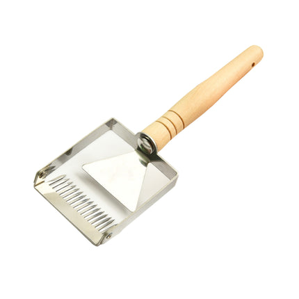 Stainless Steel Honey Scraper Uncapping Fork Beekeeping Tool 17 Tine