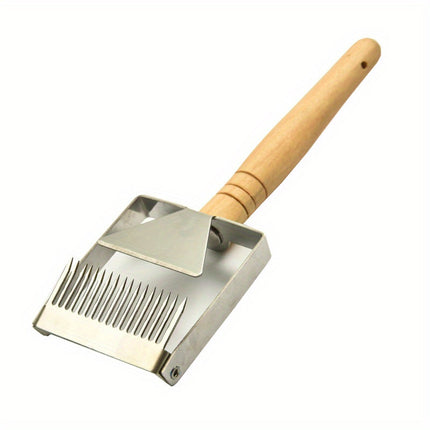Stainless Steel Honey Scraper Uncapping Fork Beekeeping Tool 17 Tine