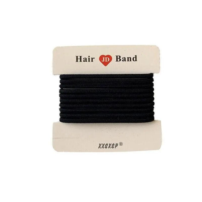 Hair Accessories High Elastic Two-color Cross Hair Rope Rubber Band Hair Ring AU - Aimall