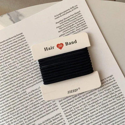Hair Accessories High Elastic Two-color Cross Hair Rope Rubber Band Hair Ring AU - Aimall