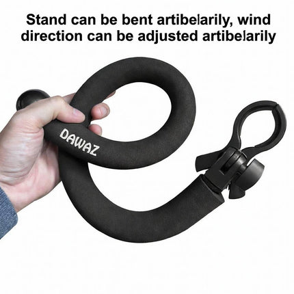 Hands-Free Hair Dryer Neck Holder - Universal Grooming Bracket, Bracket Only